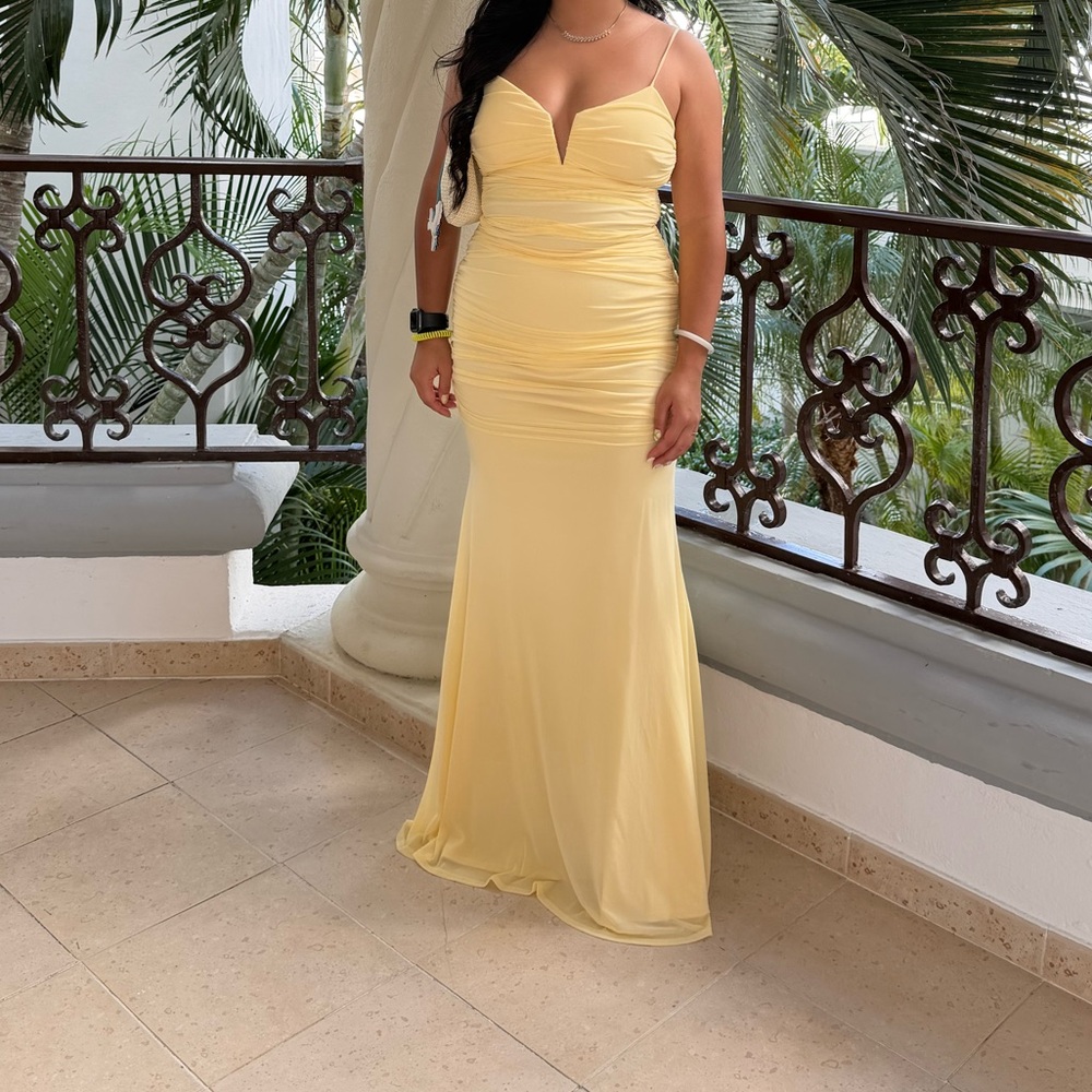Windsor Yellow Maxi Dress